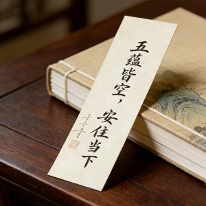 五蕴-600×600 T45 Be Present Zen Bookmark