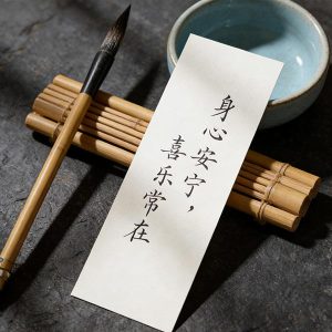 疗愈-600×600 T44 Peace & Joy Bookmark