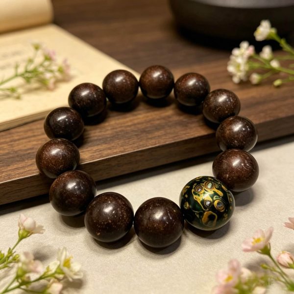 Y01 Ginseng Herbal Incense Beads Bracelet