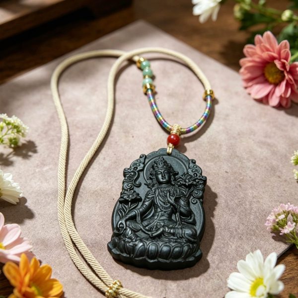 D13 Goddess Green Tara Pendant