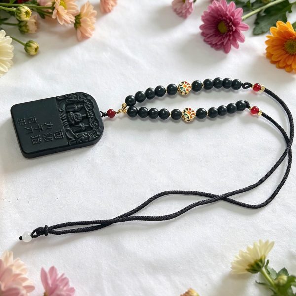 D14 Three Holy Buddhas Plaque Pendant
