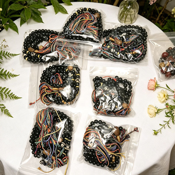 Y03 Dream Spirit Square Incense Beads Bracelet (925 Silver)